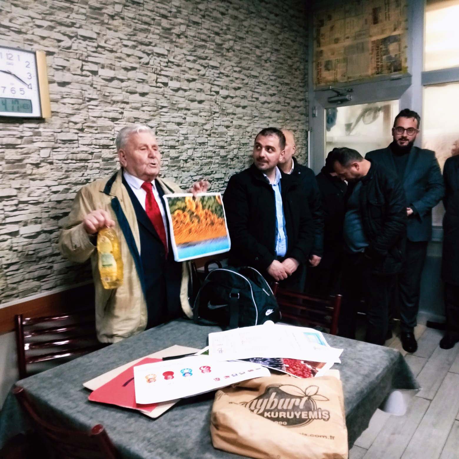 Aras , Darıca’da Partililerle Buluştu