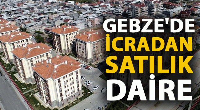 Kocaeli Gebze’de 80 m² 2+1 Daire İcradan Satılıktır
