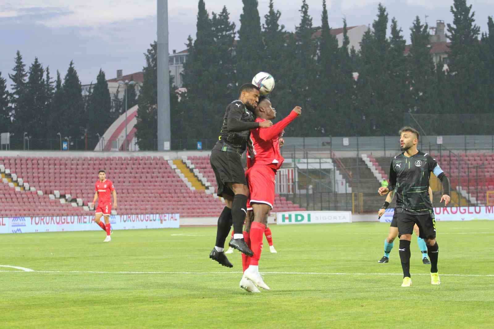 Spor Toto 1. Lig: Balıkesirspor: 0 – Manisa FK: 0