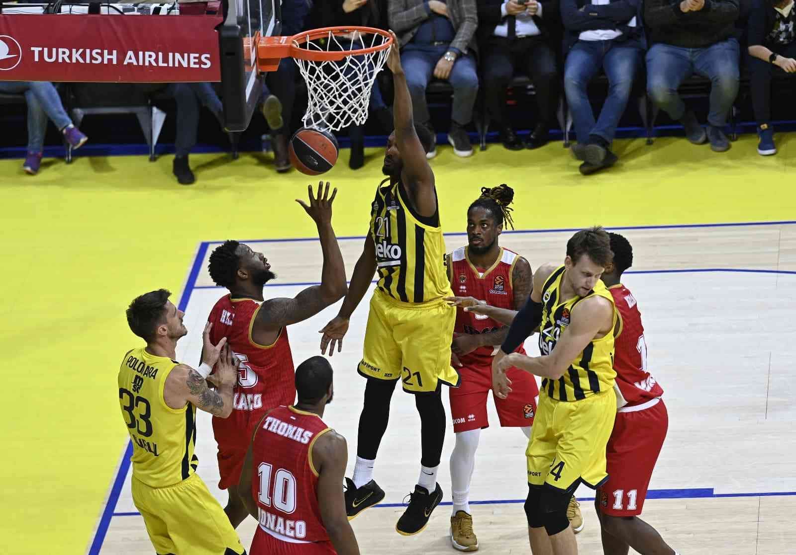 THY Euroleague: Fenerbahçe Beko: 96 – AS Monaco: 86