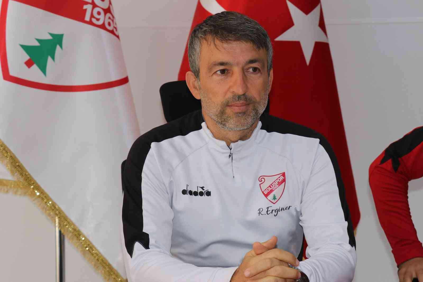 Reha Erginer: “İlk yarıyı iyi bir yerde bitirmek istiyoruz”