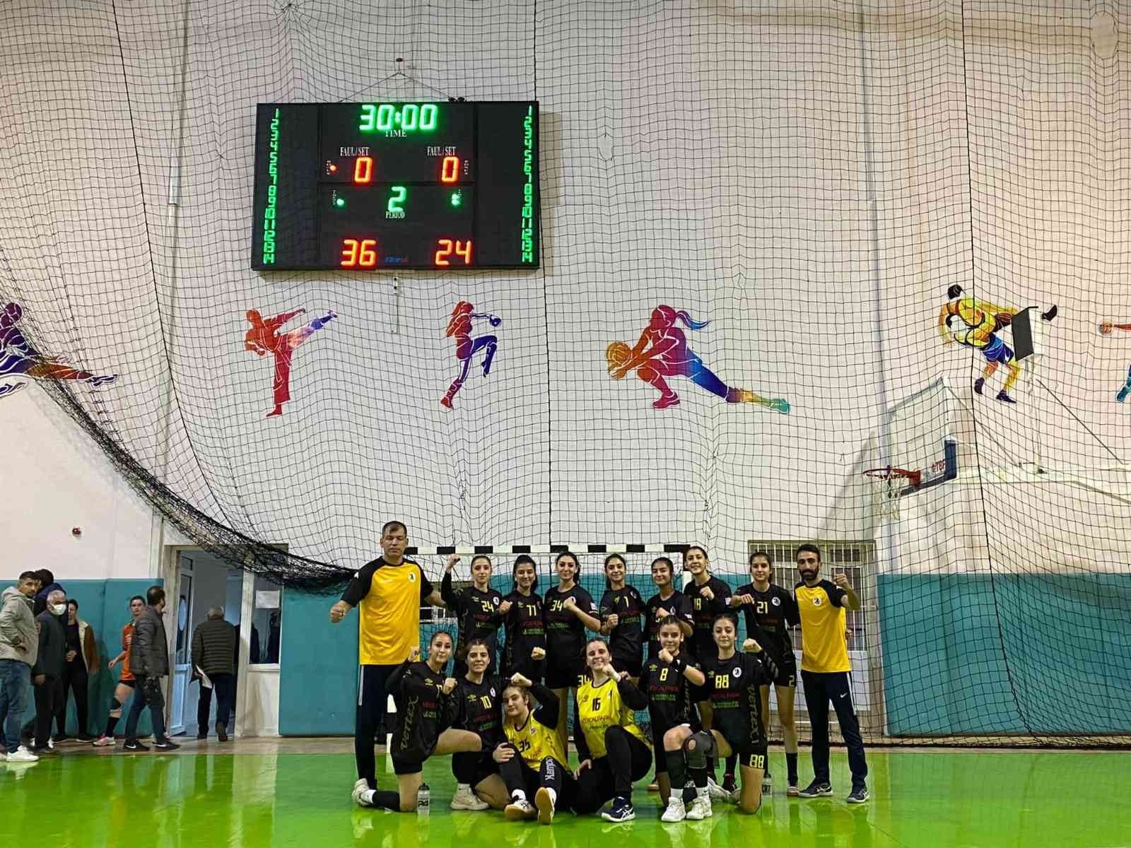 Kadınlar Hentbol 1. Lig: Elazığ SYSK: 36 – Olimpik Pazar: 24