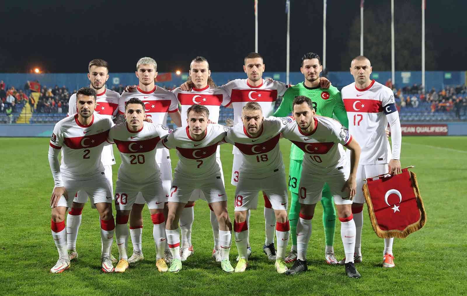 Dünya Kupası Elemeleri G Grubu: Karadağ: 1 – Türkiye: 1 (İlk yarı)