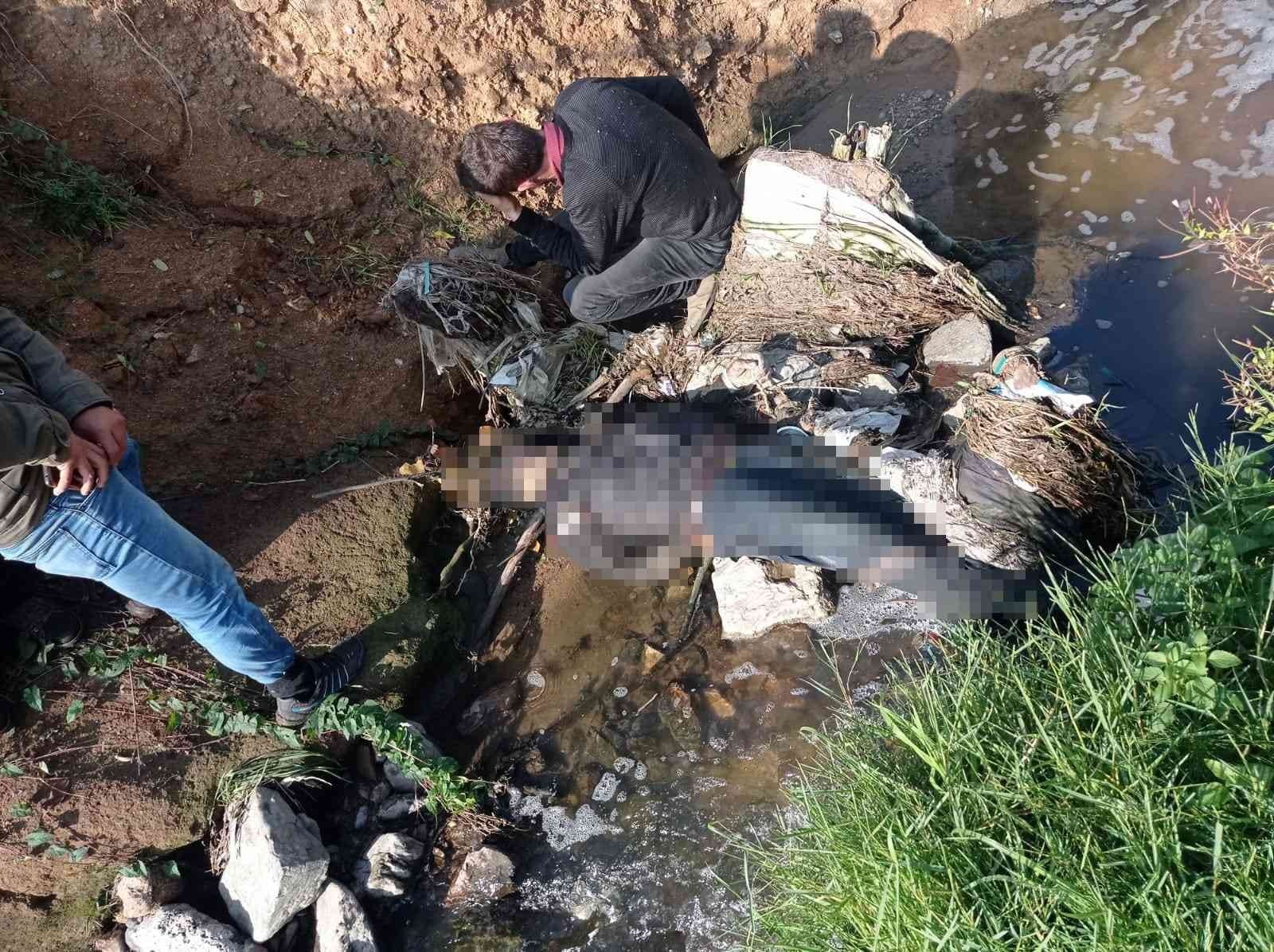 Bir haftadır kayıp olan yaşlı adamın dere kenarında cansız bedeni bulundu