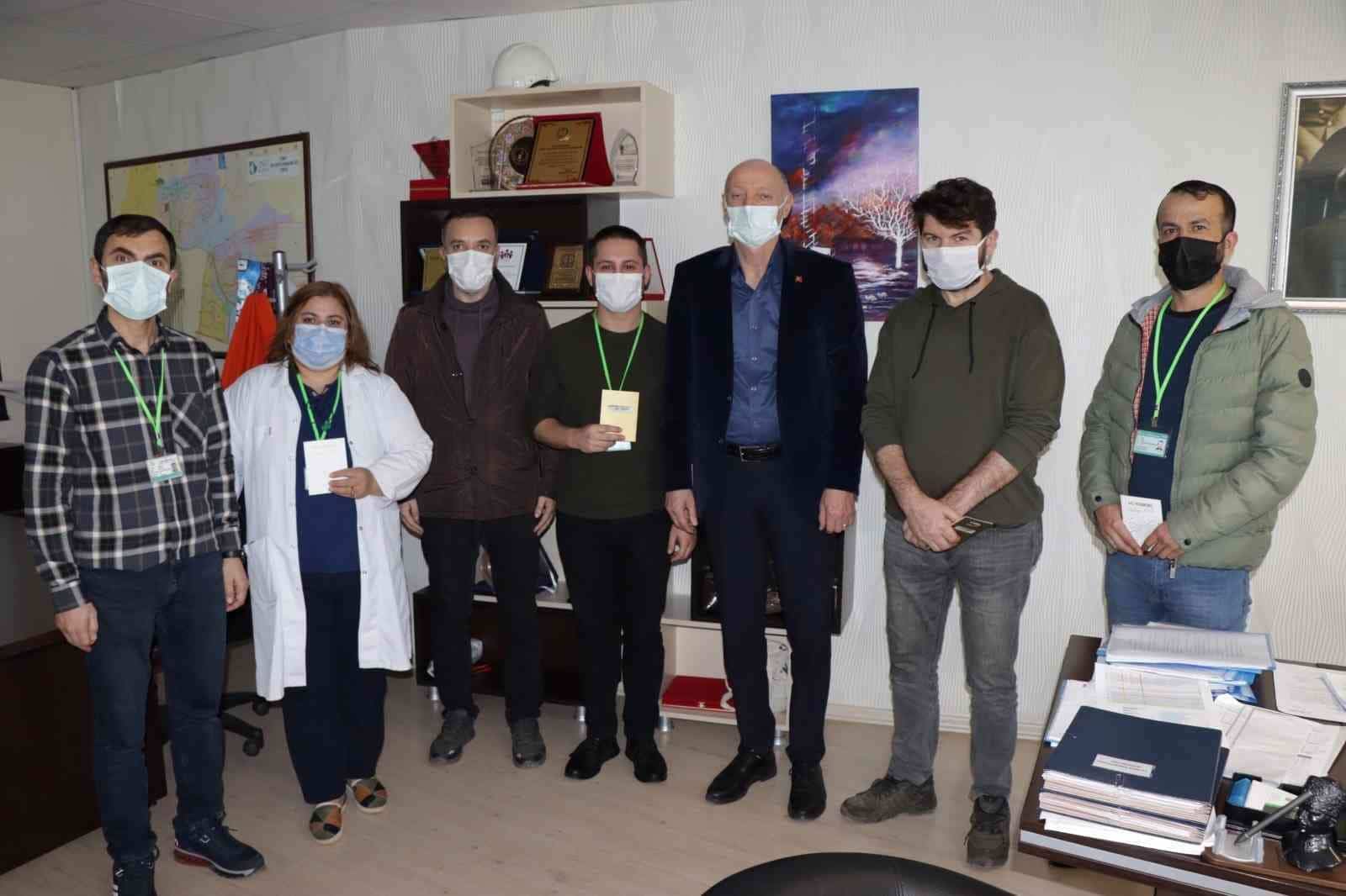 Çevreye duyarlı personeller ödüllendirildi