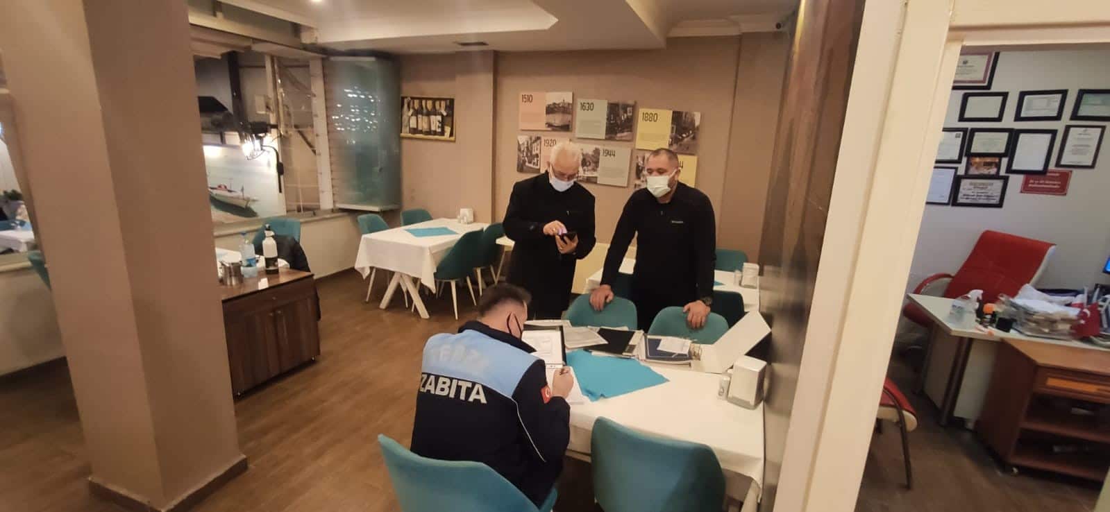 Gebze’de yılbaşı denetimleri yapıldı