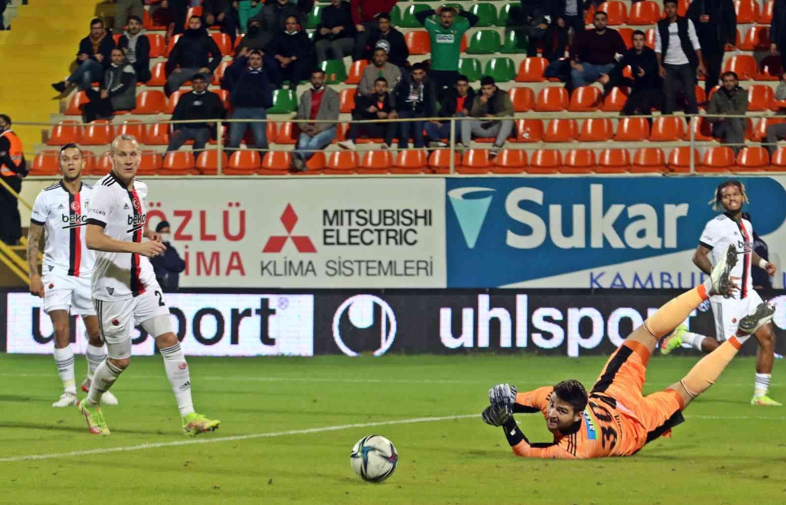 Spor Toto Süper Lig: Aytemiz Alanyaspor: 2 – Beşiktaş: 0 (Maç sonucu)