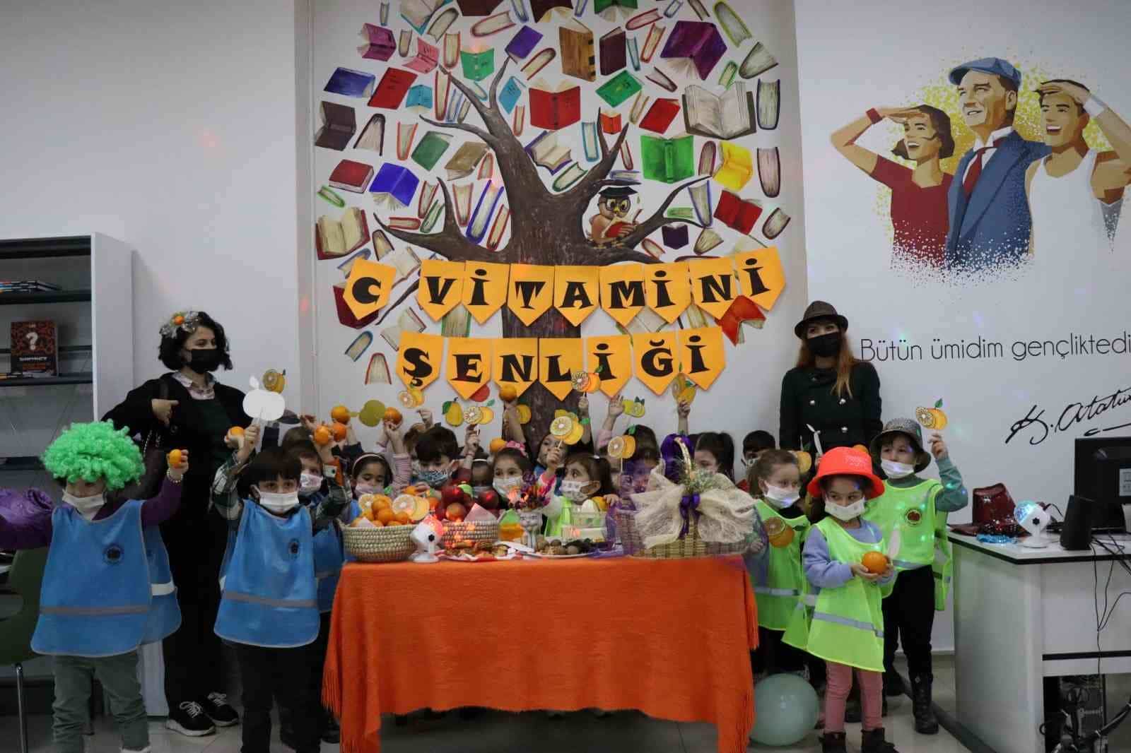 İZGİM’den miniklere C vitamini şenliği