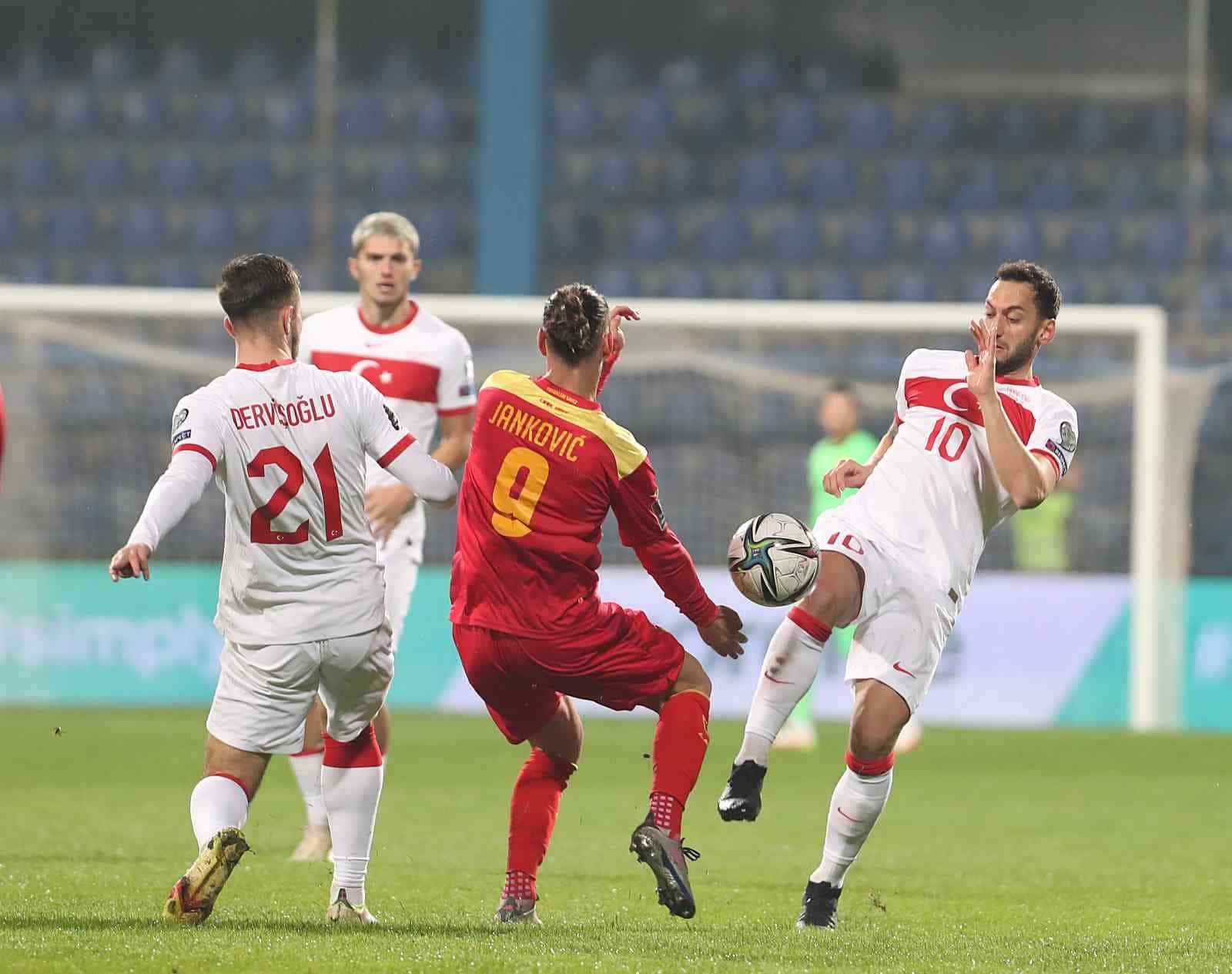 Dünya Kupası Elemeleri G Grubu: Karadağ: 1 – Türkiye: 2 (Maç sonucu)