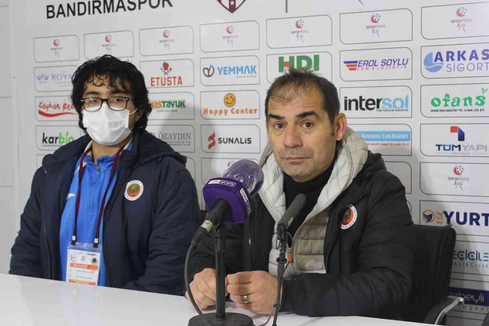 Bandırmaspor – Gençlerbirliği maçının ardından