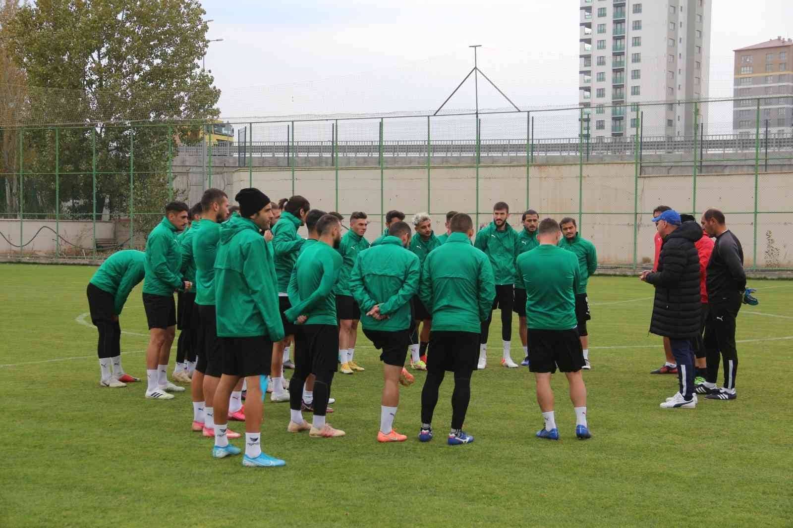 Sivas Belediyespor, Ankara maçı hazırlıklarını tamamladı