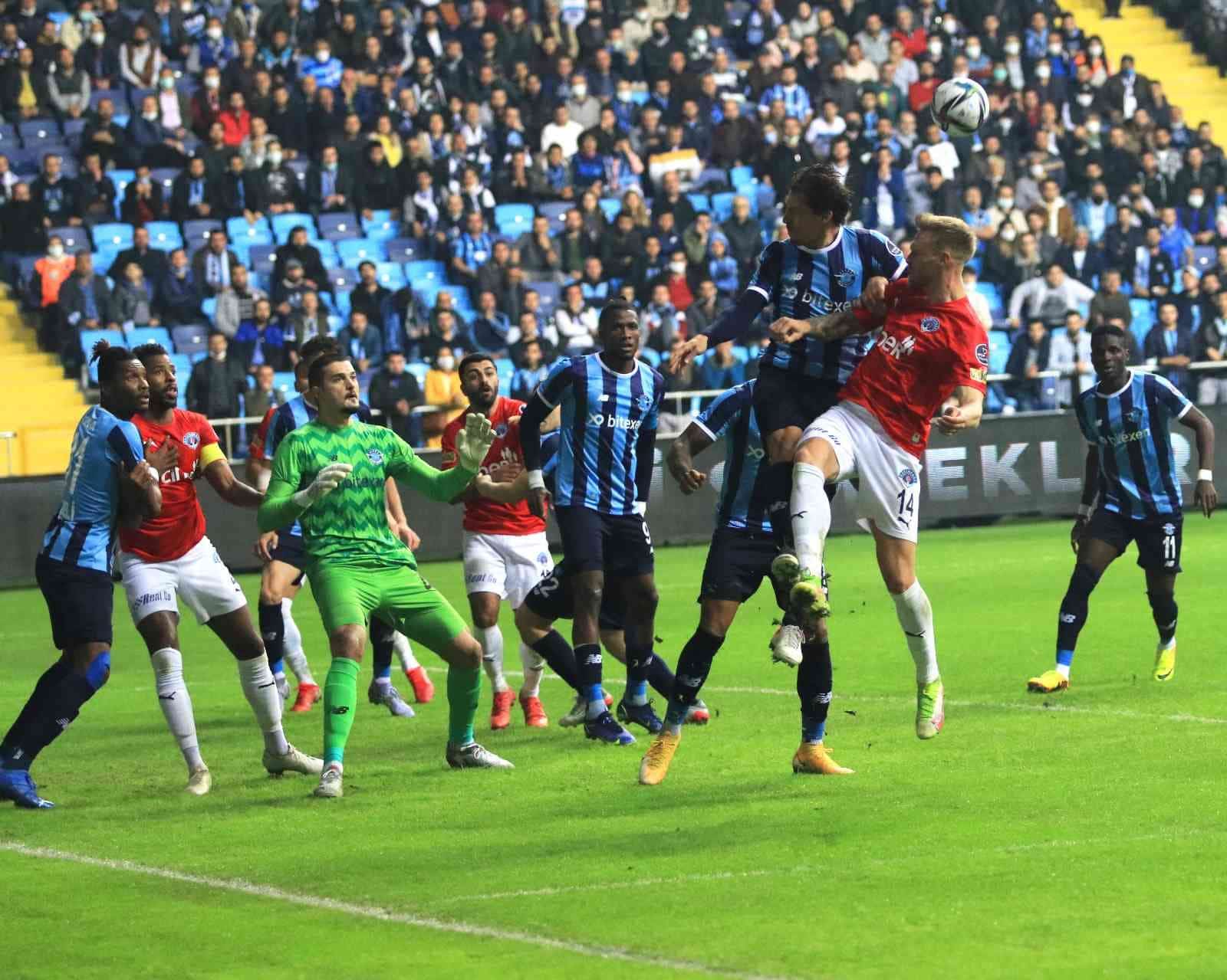 Spor Toto Süper Lig: Adana Demirspor: 0 – Kasımpaşa: 0 (Maç sonucu)