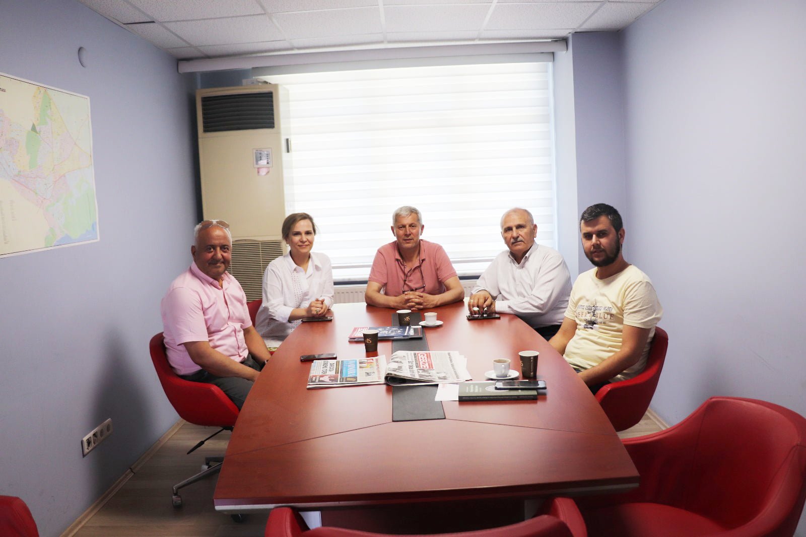 Şahinkesen , Gazetemizi Ziyaret Etti