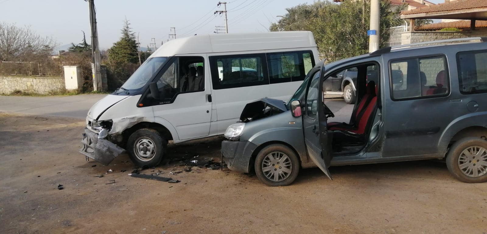 Darıca’da Korkutan Kaza