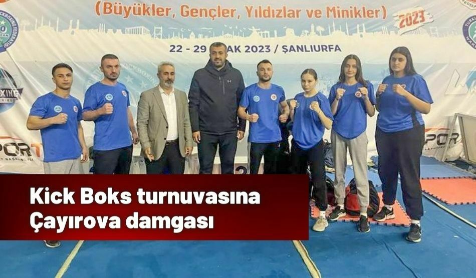 Kick Boks Turnuvasına Çayırova Damgası