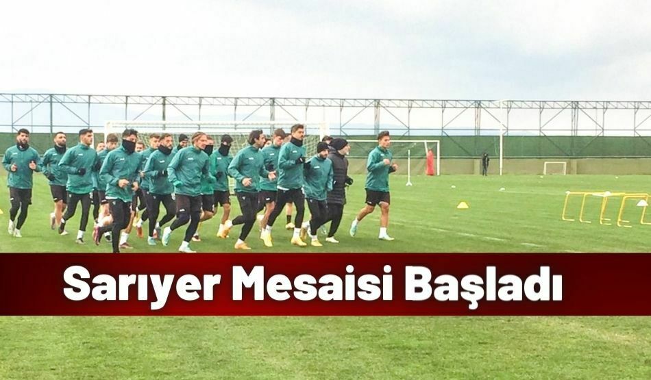 Sarıyer Mesaisi Başladı