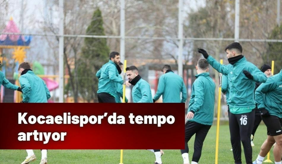 Kocaelispor’da Tempo Artıyor