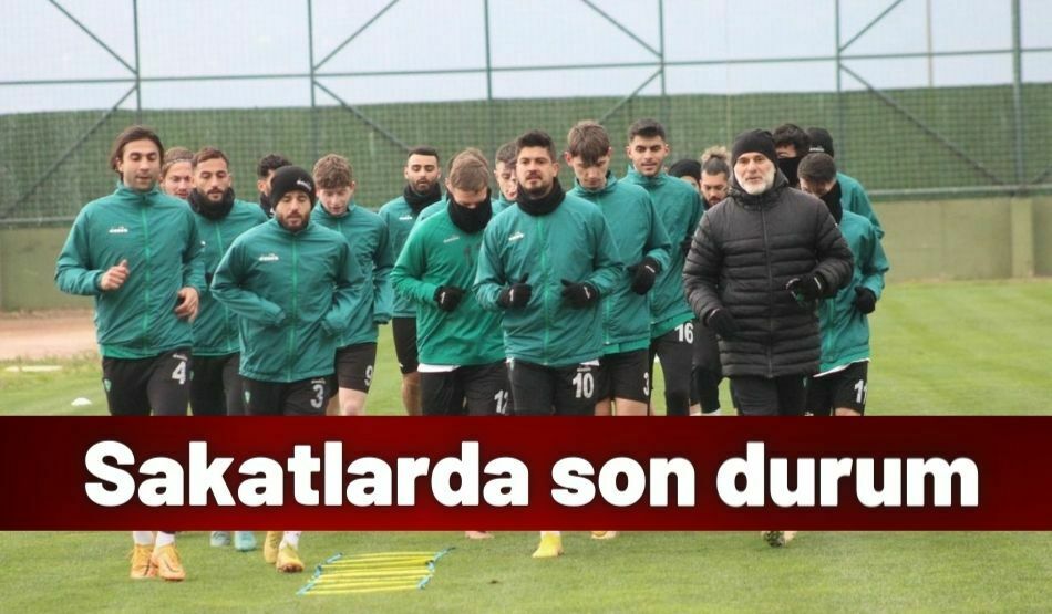 Sakatlarda Son Durum