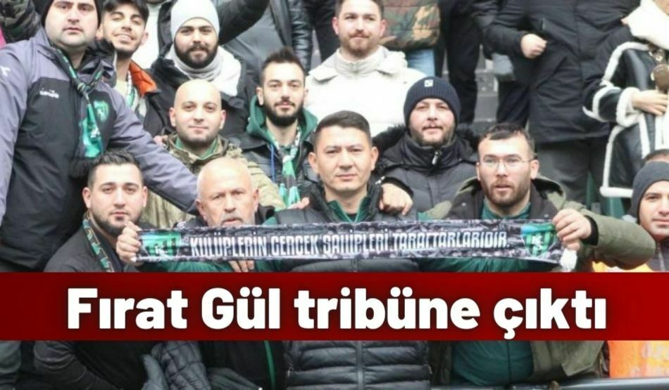 Fırat Gül Tribüne Çıktı