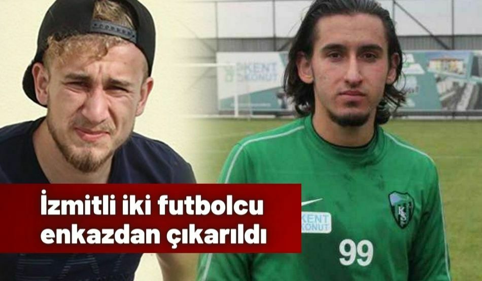 İzmitli İki Futbolcu Enkazdan Çıkarıldı