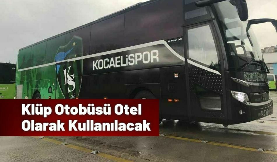 Klüp Otobüsü Otel Olarak Kullanılacak
