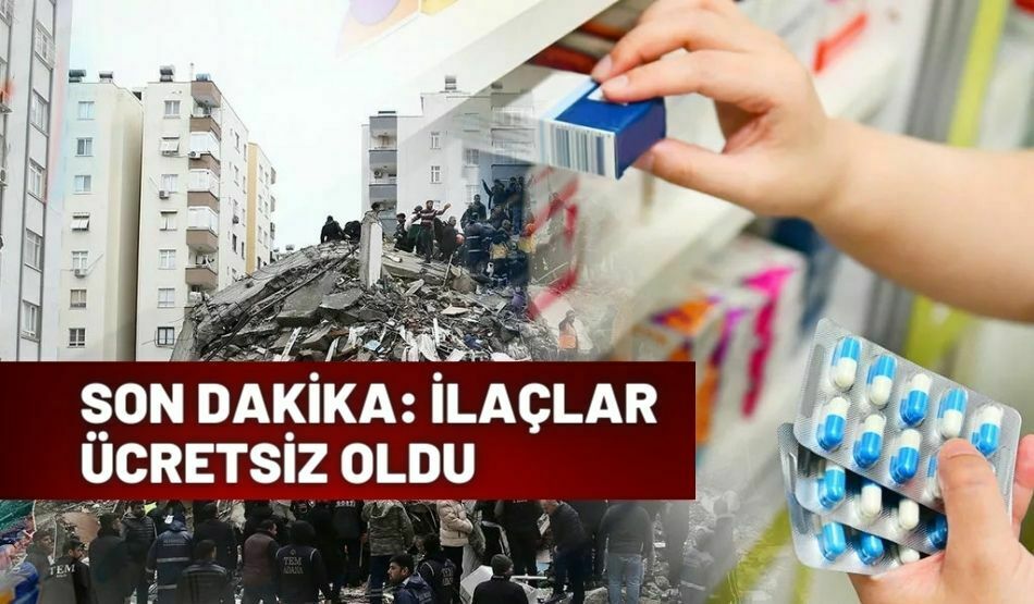 SON DAKİKA: İLAÇLAR ÜCRETSİZ OLDU