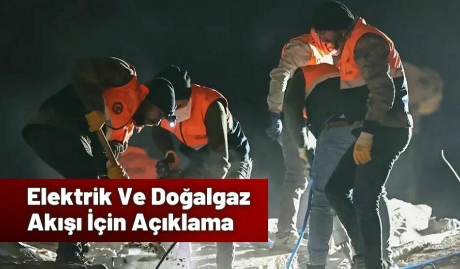 Elektrik Ve Doğalgaz Akışı İçin Açıklama