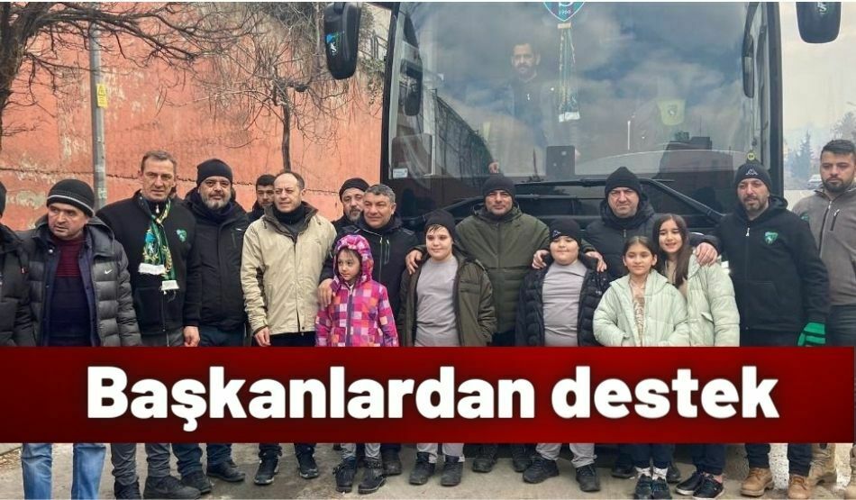 Başkanlardan Destek