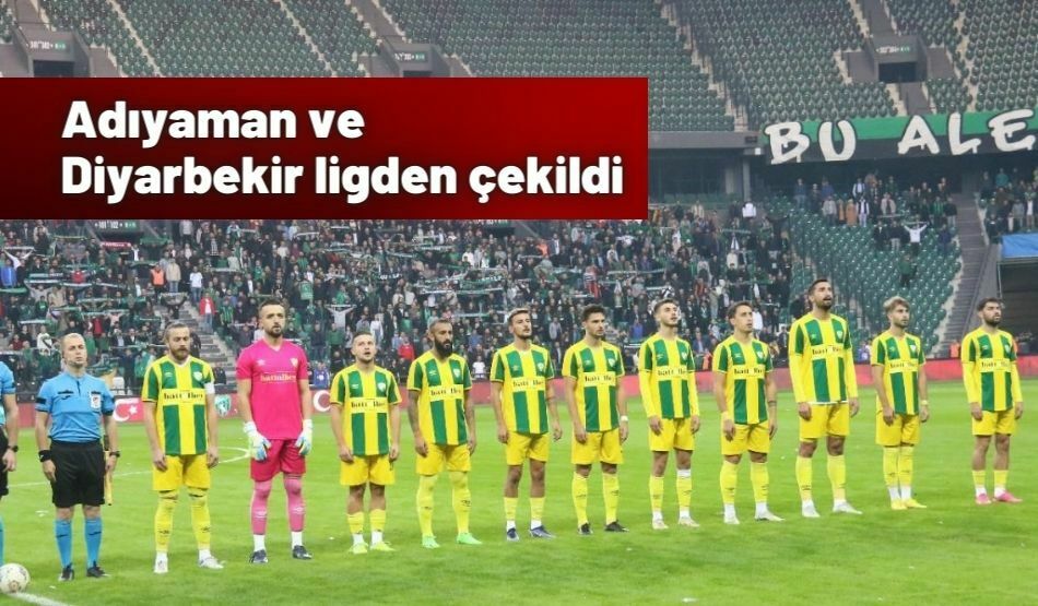 Adıyaman Ve Diyarbekir Ligden Çekildi