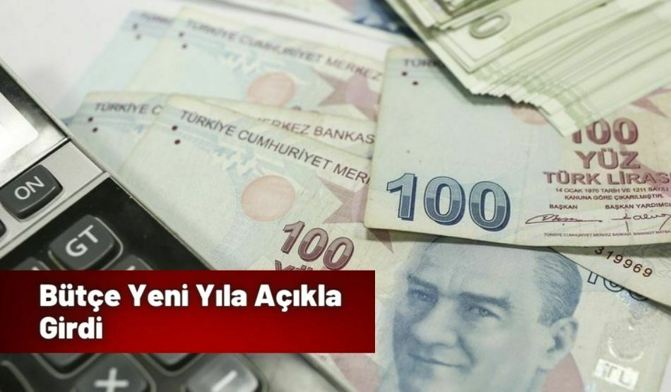 Bütçe Yeni Yıla Açıkla Girdi
