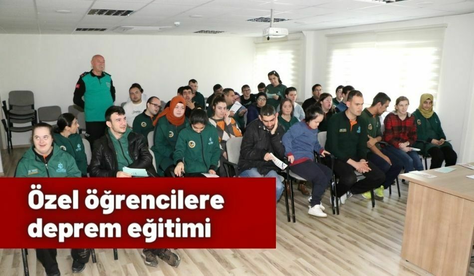 Özel Öğrencilere Deprem Eğitimi