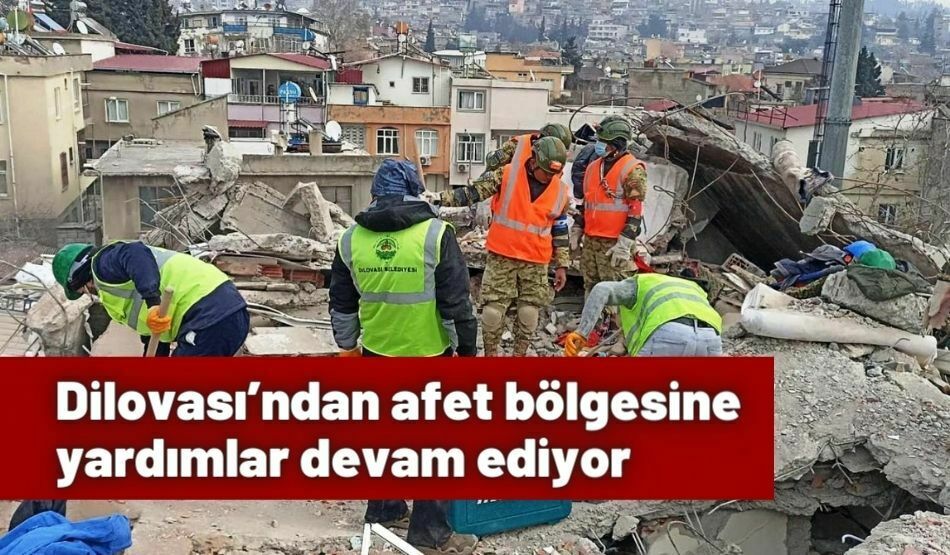 Dilovası’ndan Afet Bölgesine Yardımlar Devam Ediyor 