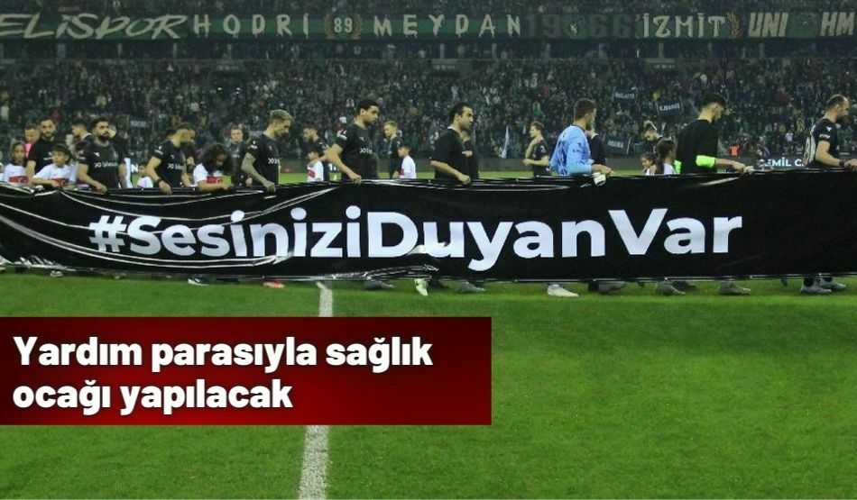 Yardım parasıyla sağlık ocağı yapılacak