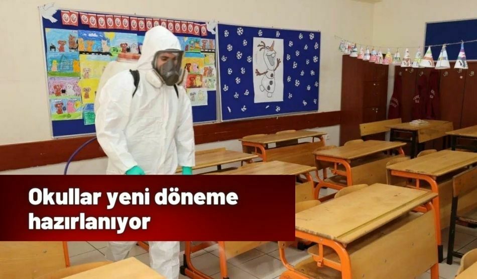 Okullar yeni döneme hazırlanıyor