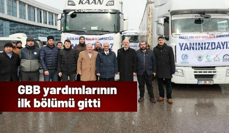 GBB yardımlarının ilk bölümü gitti