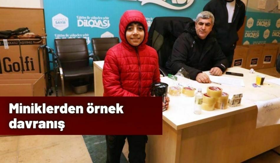 Miniklerden örnek davranış