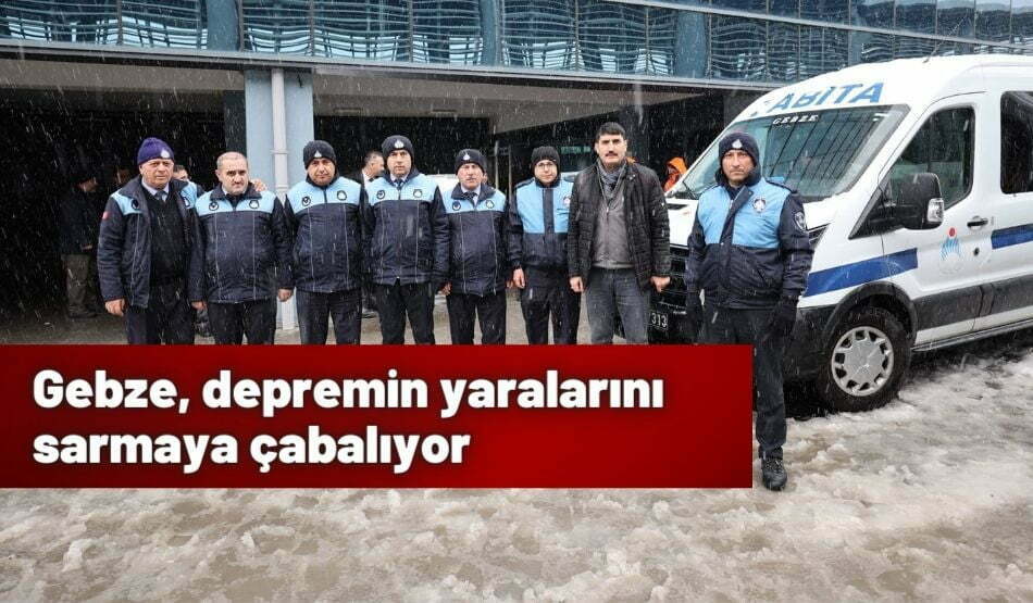 Gebze, depremin yaralarını sarmaya çabalıyor