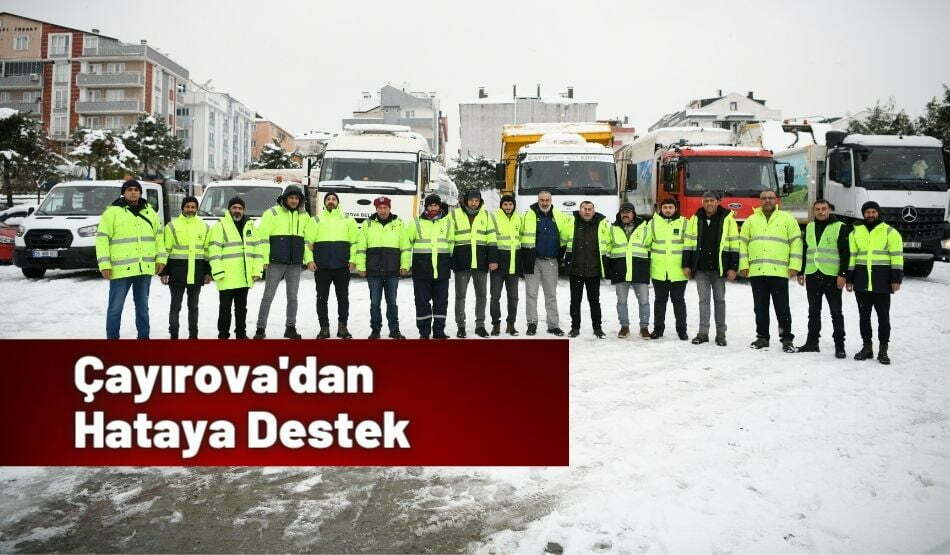Çayırova’dan Hataya Destek