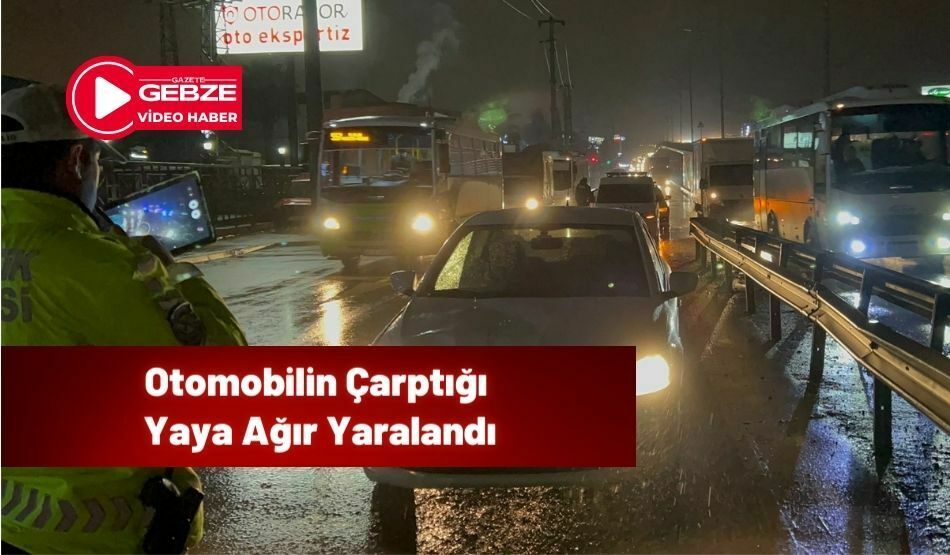 Otomobilin Çarptığı Yaya Ağır Yaralandı