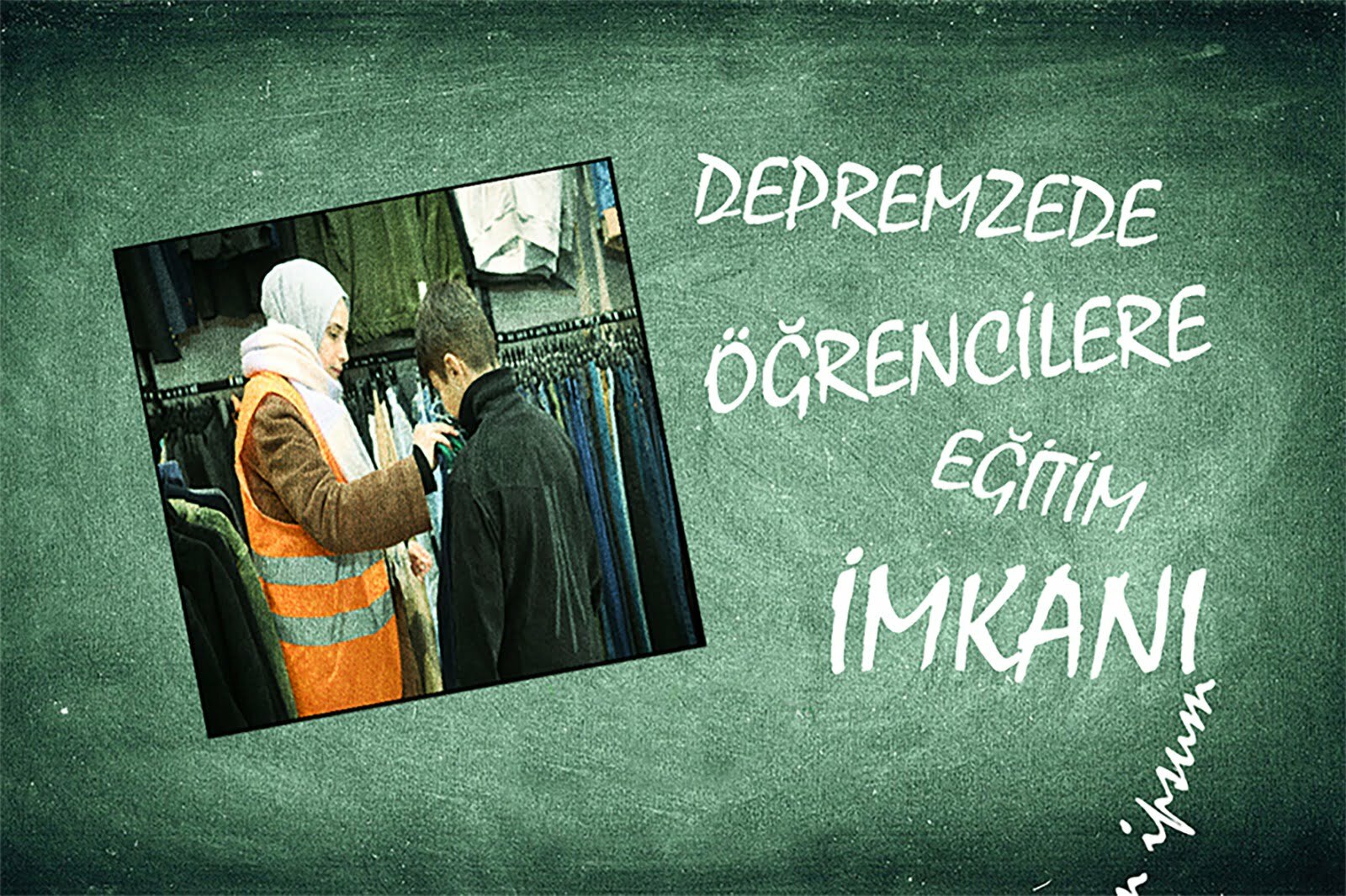 Depremzede Öğrencilere Eğitim İmkânı Sunuyorlar