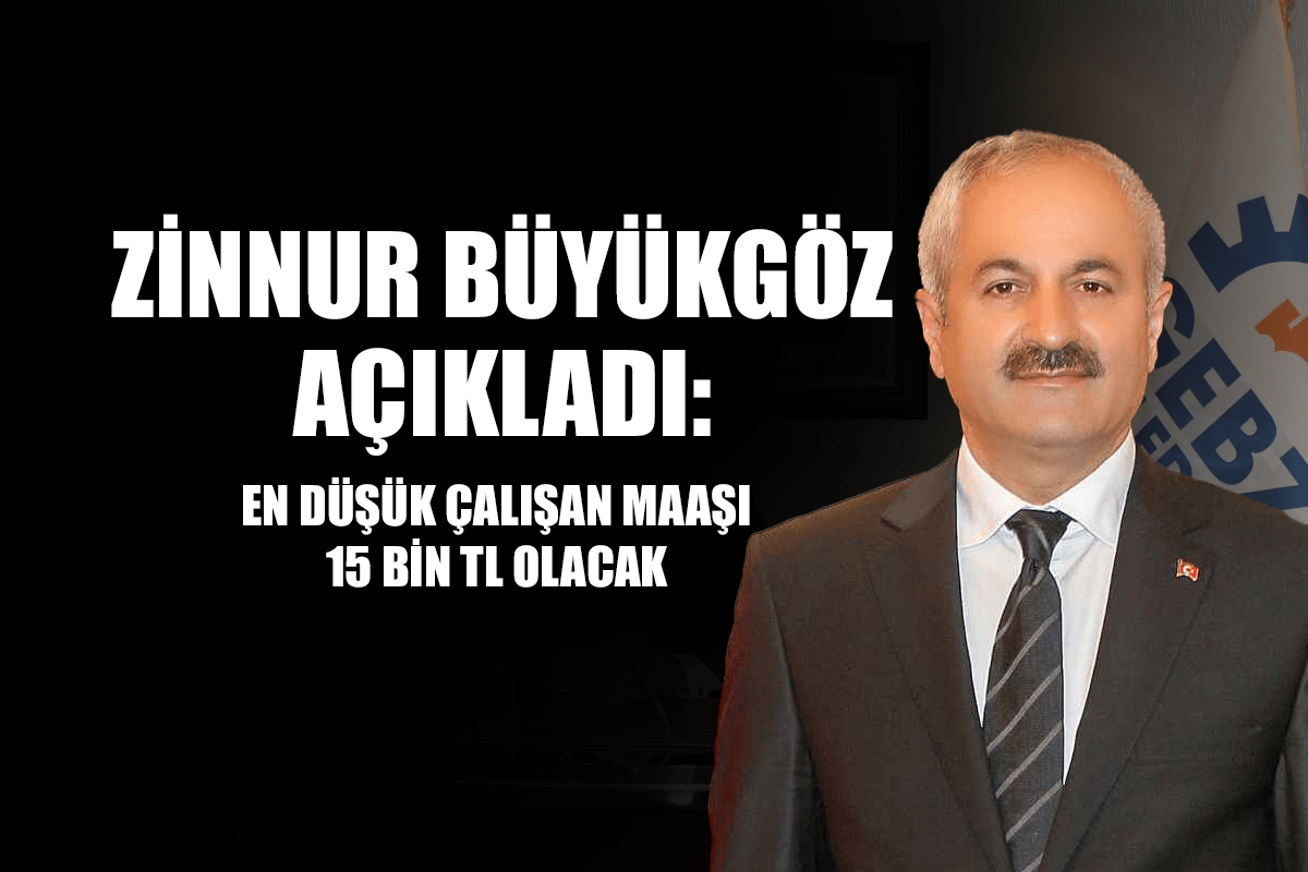 GEBZE BELEDİYESİ’NDE ÇALIŞAN EN DÜŞÜK İŞÇİ MAAŞI 15 BİN TL OLDU