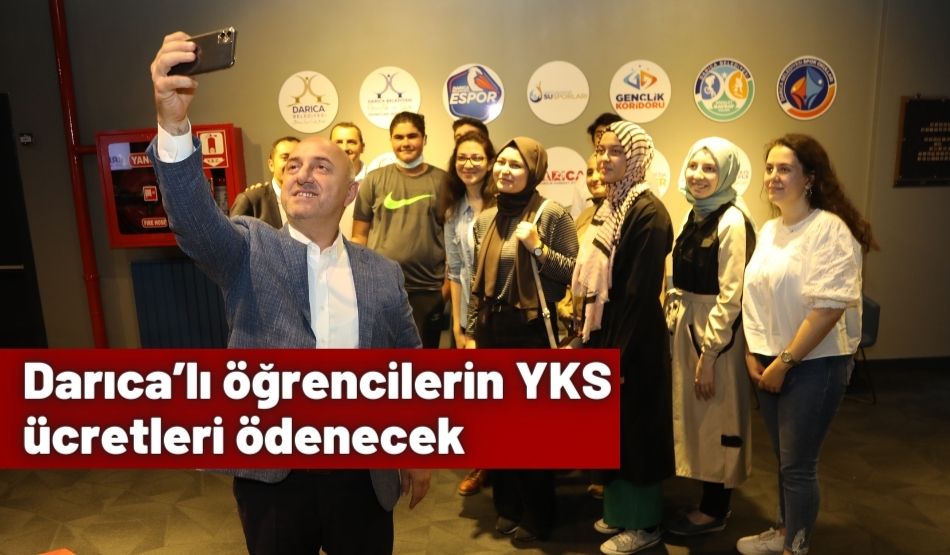 Darıca’lı öğrencilerin YKS ücretleri ödenecek