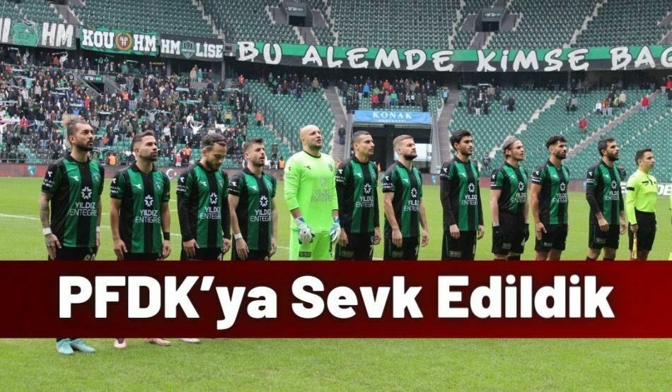 PFDK’ya Sevk Edildik