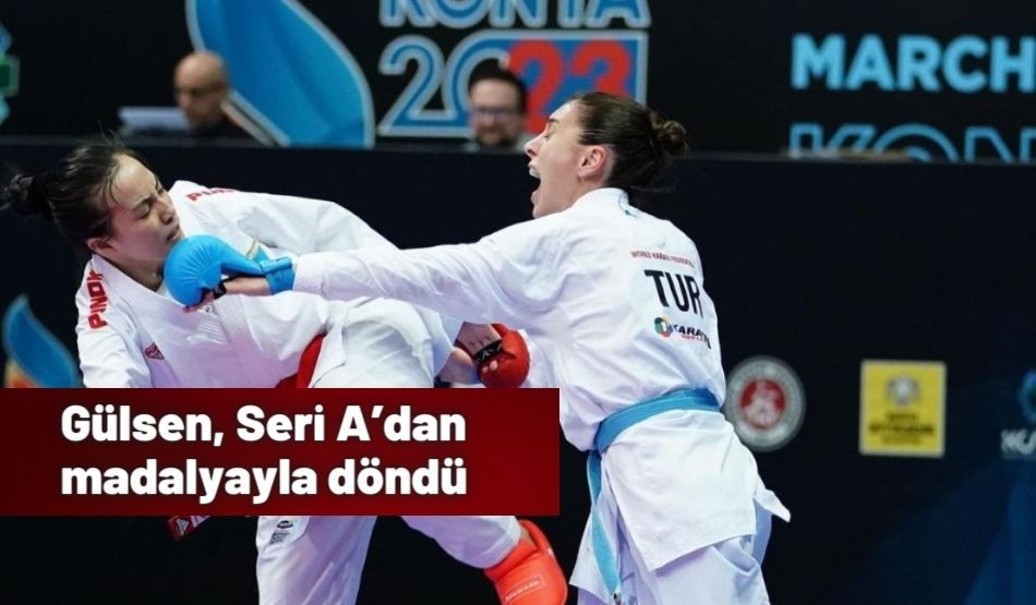 Gülsen, Seri A’dan Madalyayla Döndü