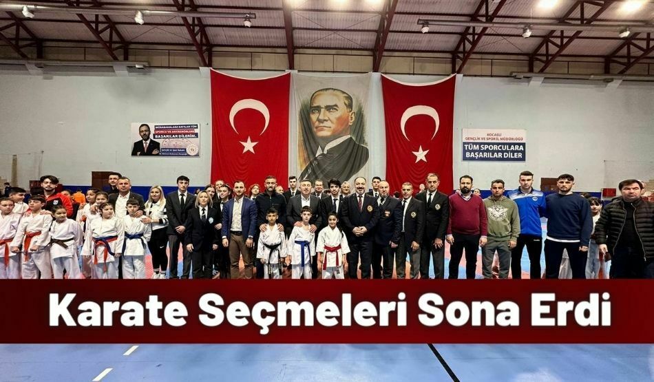 Karate Seçmeleri Sona Erdi
