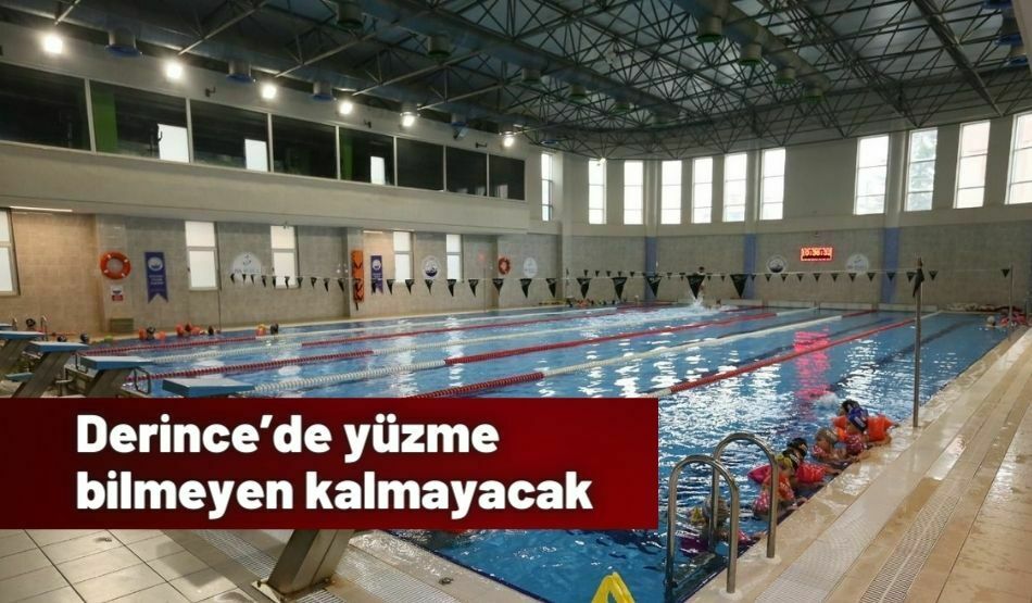 Derince’de Yüzme Bilmeyen Kalmayacak