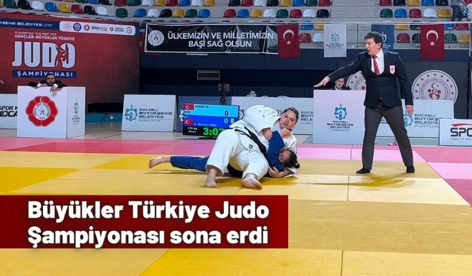 Büyükler Türkiye Judo Şampiyonası Sona Erdi