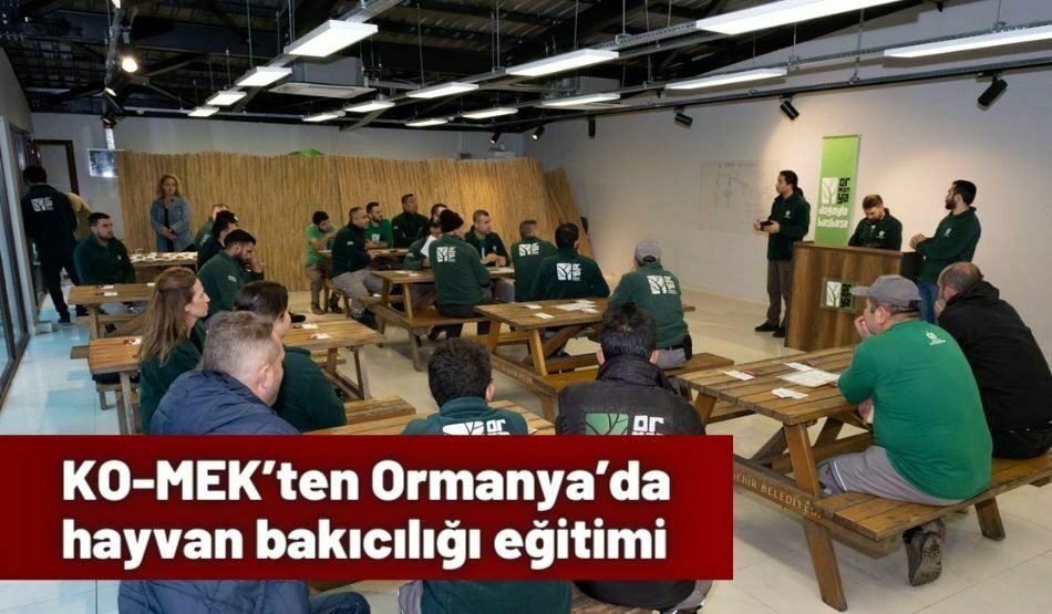 KO-MEK’ten Ormanya’da Hayvan Bakıcılığı Eğitimi