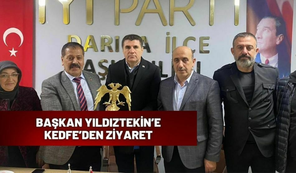 Başkan Yıldıztekin’e KEDFE’den ziyaret