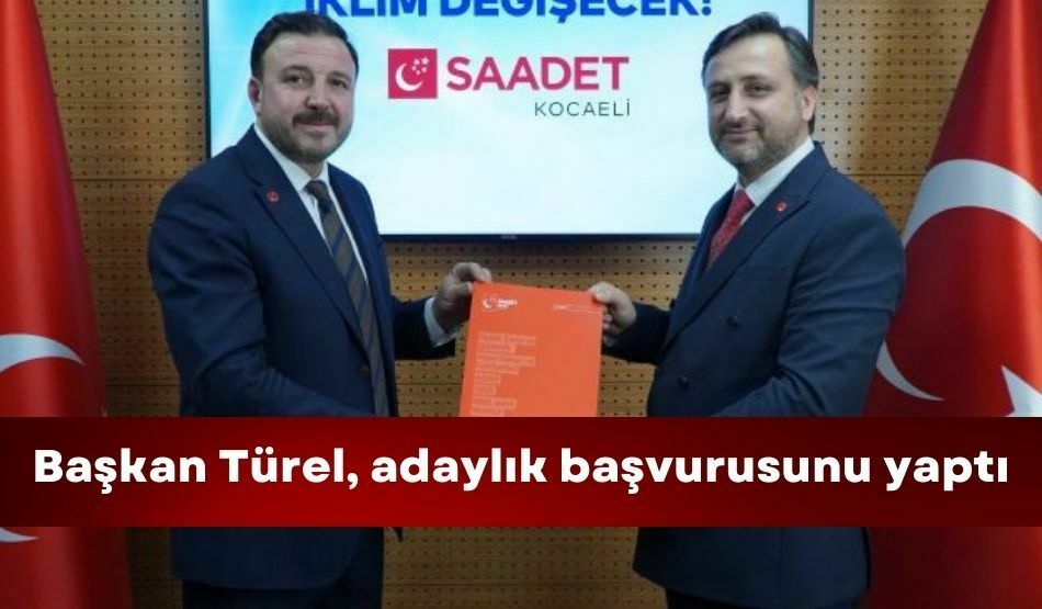 Başkan Türel, adaylık başvurusunu yaptı